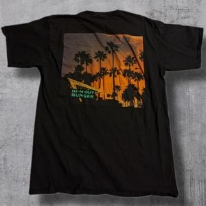 In-N-Out Burger Souvenir California Sunset T-shirt sz M